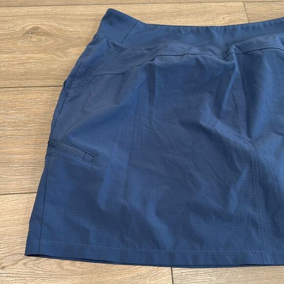 ORVIS Dusty Blue Polyester Active Fishing Outdoor Hiking Skort Size XL - Picture 6 of 15